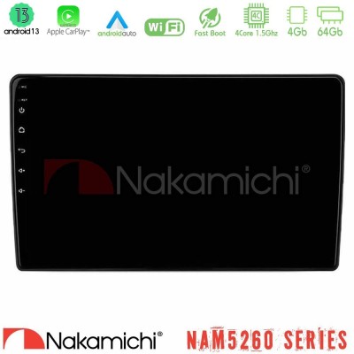 Nakamichi NAM5260 Series Ford Transit 2007 – 2013 4Core Android13 4+64GB Navigation Multimedia Tablet 10" Με Carplay & Android A