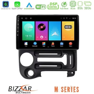 Bizzar M Series 8Core Android16 2+32GB Hyundai Atos Navigation Multimedia Tablet 9"