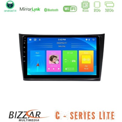 Bizzar C Series Lite 4Core Android14 2+32GB Volvo XC90 2006-2014 Navigation Multimedia Tablet 10"