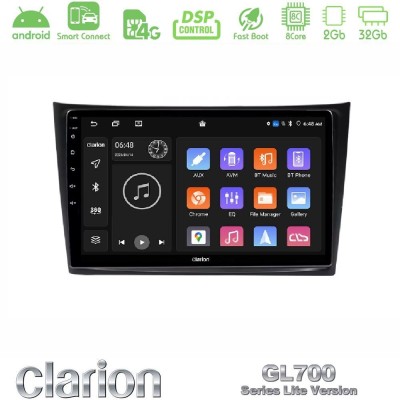 Clarion GL700 Lite Series Volvo XC90 2006-2014 8Core Android ClarionOS 2+32GB Navigation Multimedia Tablet 10" Με Carplay & Andr