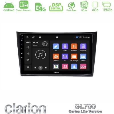 Clarion GL700 Lite Series Volvo XC90 2006-2014 8Core Android ClarionOS 6+128GB Navigation Multimedia Tablet 10" Με Carplay & And
