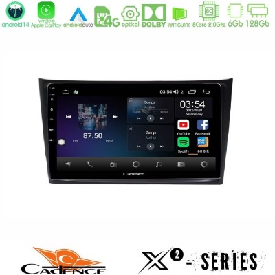 Cadence X2 Series 8Core Android14 6+128GB Volvo XC90 2006-2014 Navigation Multimedia Tablet 10"