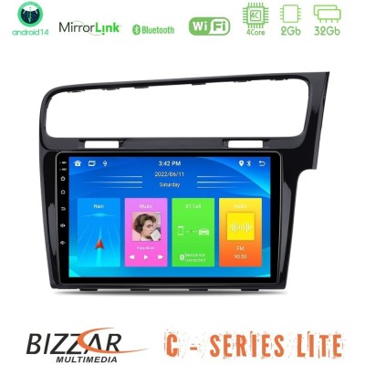 Bizzar C Series Lite 4Core Android14 2+32GB VW GOLF 7 RHD Navigation Multimedia Tablet 10" (Αντιγραφή)