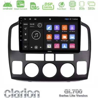 Clarion GL700 Lite Series 8Core Android ClarionOS 2+32GB Suzuki Grand Vitara 2003-2005 Navigation Multimedia Tablet 9" Με Carpla
