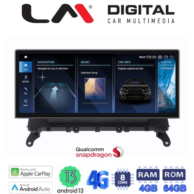 LM Digital - LM JFK115S NBT Οθόνη OEM Multimedia Αυτοκινήτου για BMW X3-X4 2014 2017 (CarPlay/AndroidAuto/BT/GPS/WIFI/GPRS)