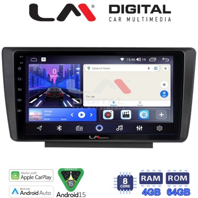 LM Digital - LM ZK8007 GPS Οθόνη OEM Multimedia Αυτοκινήτου για Skoda Octavia 2005 2012 (CarPlay/AndroidAuto/BT/GPS/WIFI)