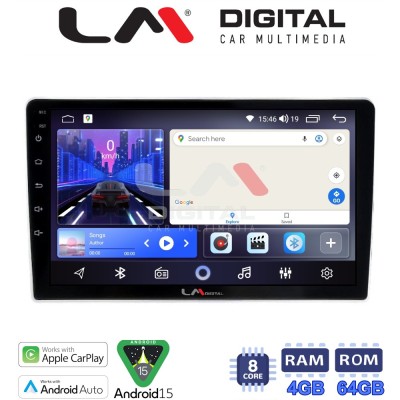 LM Digital - LM ZK8023SA GPS Οθόνη OEM Multimedia Αυτοκινήτου για Kia Sportage 2004 2010 (CarPlay/AndroidAuto/BT/GPS/WIFI)