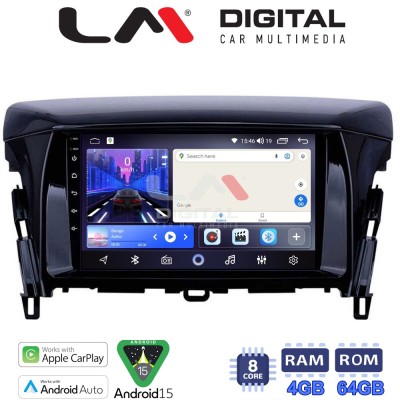 LM Digital - LM ZK8030 GPS Οθόνη OEM Multimedia Αυτοκινήτου για MITSUBISHI ECLIPSE CROSS 2018 (CarPlay/AndroidAuto/BT/GPS/WIFI)