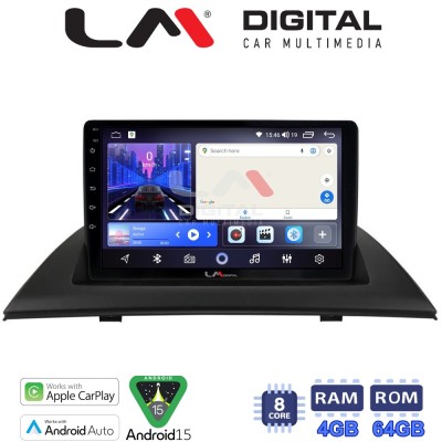 LM Digital - LM ZK8103 GPS Οθόνη OEM Multimedia Αυτοκινήτου για BMW X3 2003 2010 (CarPlay/AndroidAuto/BT/GPS/WIFI)
