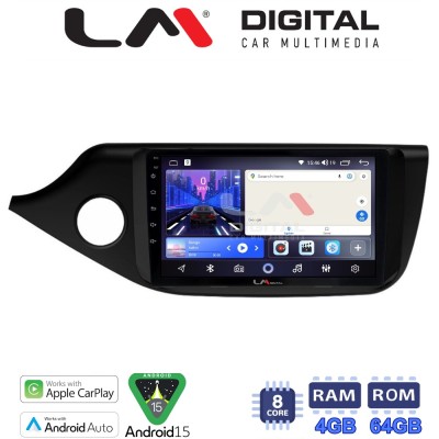 LM Digital - LM ZK8216 GPS Οθόνη OEM Multimedia Αυτοκινήτου για KIA CEED 2013 2016 (CarPlay/AndroidAuto/BT/GPS/WIFI)