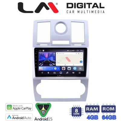 LM Digital - LM ZK8285 GPS Οθόνη OEM Multimedia Αυτοκινήτου για CHRYSLER 300C 2005 2010 (CarPlay/AndroidAuto/BT/GPS/WIFI)