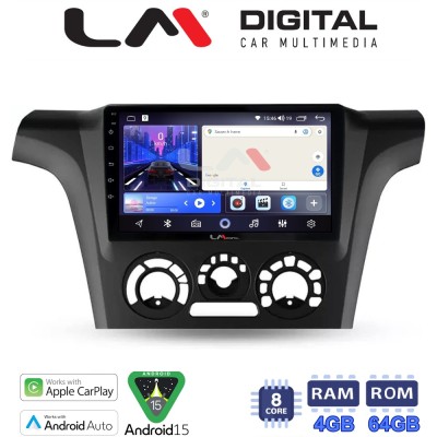 LM Digital - LM ZK8302 GPS Οθόνη OEM Multimedia Αυτοκινήτου για MITSUBISHI OUTLANDER 2001 2006 (CarPlay/AndroidAuto/BT/GPS/WIFI