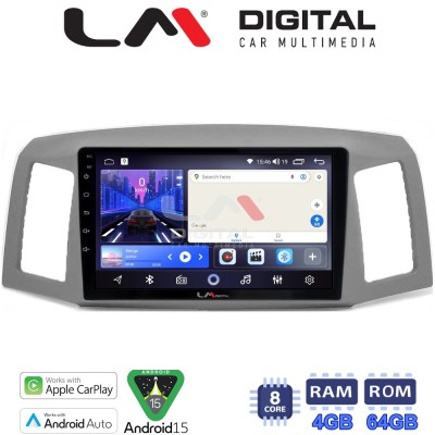 LM Digital - LM ZK8307 GPS Οθόνη OEM Multimedia Αυτοκινήτου για Jeep Grand Cherokee 2004 2011 (CarPlay/AndroidAuto/BT/GPS/WIFI)