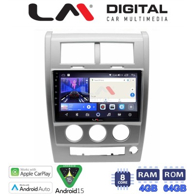 LM Digital - LM ZK8334 GPS Οθόνη OEM Multimedia Αυτοκινήτου για Jeep Cherokee KK 2008 2014 (CarPlay/AndroidAuto/BT/GPS/WIFI)