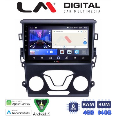LM Digital - LM ZK8369 GPS Οθόνη OEM Multimedia Αυτοκινήτου για FORD MONDEO 2014 (CarPlay/AndroidAuto/BT/GPS/WIFI)