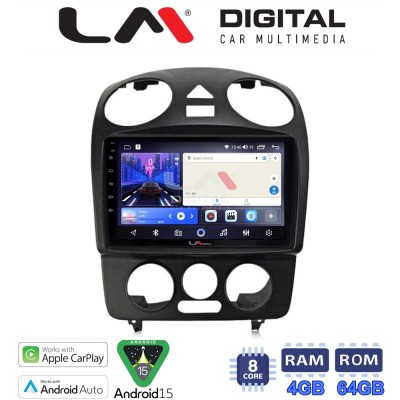 LM Digital - LM ZK8408 GPS Οθόνη OEM Multimedia Αυτοκινήτου για VW BEETLE 2003 2010 (CarPlay/AndroidAuto/BT/GPS/WIFI)