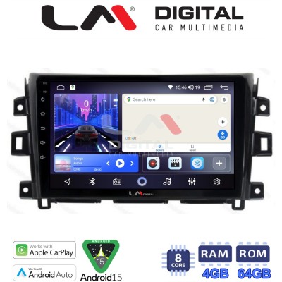 LM Digital - LM ZK8716 GPS Οθόνη OEM Multimedia Αυτοκινήτου για Nissan Navara D23 2016 (CarPlay/AndroidAuto/BT/GPS/WIFI)