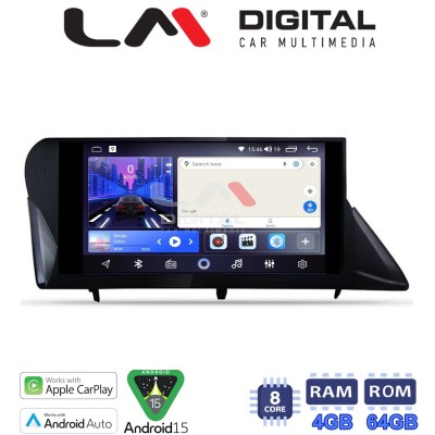 LM Digital - LM ZK8800 GPS Οθόνη OEM Multimedia Αυτοκινήτου για LEXUS RX 2009 2014 (CarPlay/AndroidAuto/BT/GPS/WIFI)
