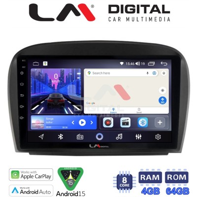 LM Digital - LM ZK8817 GPS Οθόνη OEM Multimedia Αυτοκινήτου για Mercedes SL 2009 2014 (CarPlay/AndroidAuto/BT/GPS/WIFI)