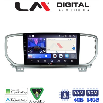 LM Digital - LM ZK8938 GPS Οθόνη OEM Multimedia Αυτοκινήτου για KIA SPORTAGE 2019 (CarPlay/AndroidAuto/BT/GPS/WIFI)