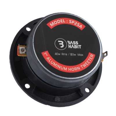 Κόρνα αυτοκινήτου 1" 80W 4 ohms Bass Habit SPL Play SP25A ΤΙΜΗ ΤΕΜΑΧΙΟΥ