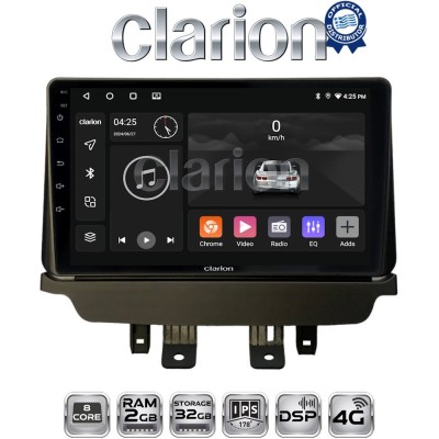 CLARION GL71532 Οθόνη OEM Multimedia Αυτοκινήτου για Mazda 2 2014 (CarPlay/AndroidAuto/BT/GPS/WIFI/GPRS)