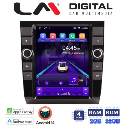 LM Digital - LM TN4050 GPS Οθόνη OEM Multimedia τυπου Tesla 9,7inch Audi A5 2004 2009 (CarPlay/AndroidAuto/BT/GPS/WIFI/GPRS)