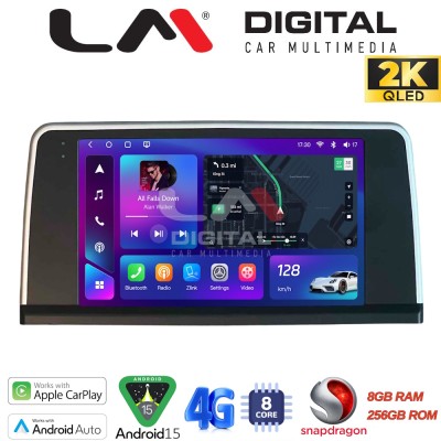 LM Digital - LM ZQ8350 GPS Οθόνη OEM Multimedia Αυτοκινήτου για BMW SERIES 3 2010 (F30 F31,F34,F35,F80) BMW SERIES 4 2013 (F32