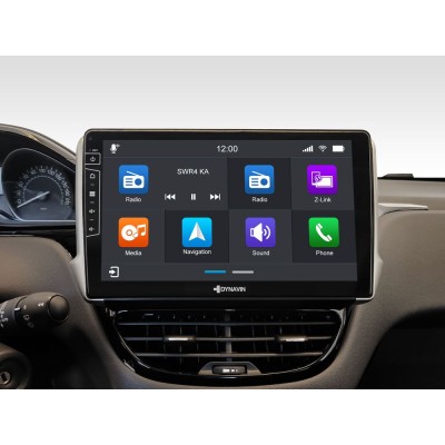Dynavin D9 Series Οθόνη Peugeot 208 / 2008 2012-2018 10.1" Android11 Navigation Multimedia Station