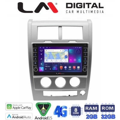 LM Digital - LM ZG8334 GPS Οθόνη OEM Multimedia Αυτοκινήτου για Jeep Cherokee KK 2008 2014 (CarPlay/AndroidAuto/BT/GPS/WIFI/GPR
