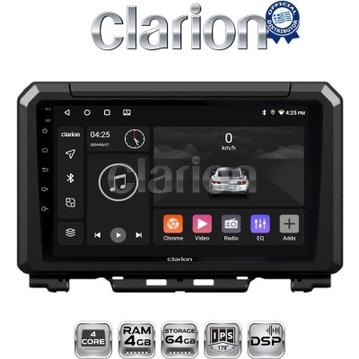 CLARION GL32570 Οθόνη OEM Multimedia Αυτοκινήτου για SUZUKI JIMNY 2018 (CarPlay/AndroidAuto/BT/GPS/WIFI/GPRS)
