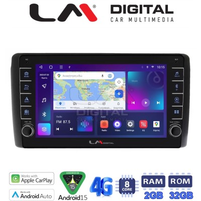 LM Digital - LM ZG8070 GPS Οθόνη OEM Multimedia Αυτοκινήτου για Nissan Leaf 2009 2017 (CarPlay/AndroidAuto/BT/GPS/WIFI/GPRS)