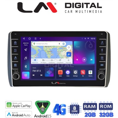 LM Digital - LM ZG8885 GPS Οθόνη OEM Multimedia Αυτοκινήτου για Toyota Urban - IST 2007 2016 (CarPlay/AndroidAuto/BT/GPS/WIFI/G