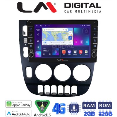 LM Digital - LM ZG8506 GPS Οθόνη OEM Multimedia Αυτοκινήτου για Mercedes ML W163 1998 2002 (CarPlay/AndroidAuto/BT/GPS/WIFI/GPR