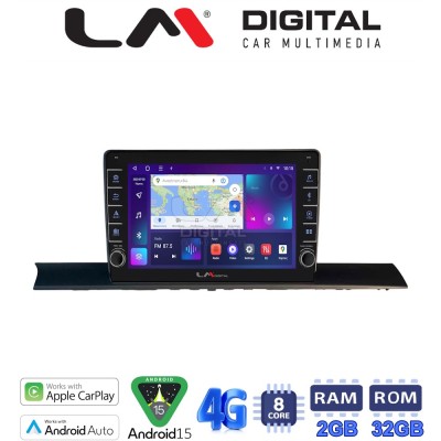 LM Digital - LM ZG8920 GPS Οθόνη OEM Multimedia Αυτοκινήτου για AUDI A4/A5 2016 2021 (CarPlay/AndroidAuto/BT/GPS/WIFI/GPRS)