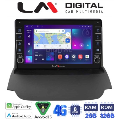 LM Digital - LM ZG8039 GPS Οθόνη OEM Multimedia Αυτοκινήτου για FORD ECOSPORT 20122017 (CarPlay/AndroidAuto/BT/GPS/WIFI/GPRS)