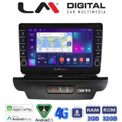 LM Digital - LM ZG8125 GPS Οθόνη OEM Multimedia Αυτοκινήτου για Kia CEED 2018 2022 (CarPlay/AndroidAuto/BT/GPS/WIFI/GPRS)
