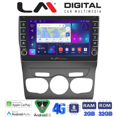 LM Digital - LM ZG8241 GPS Οθόνη OEM Multimedia Αυτοκινήτου για Citroen C4 2011 2019 (CarPlay/AndroidAuto/BT/GPS/WIFI/GPRS)