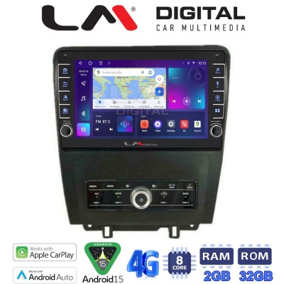 LM Digital - LM ZG8249 GPS Οθόνη OEM Multimedia Αυτοκινήτου για Ford Edge 2015 (CarPlay/AndroidAuto/BT/GPS/WIFI/GPRS)