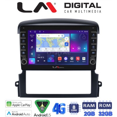 LM Digital - LM ZG8303 GPS Οθόνη OEM Multimedia Αυτοκινήτου για Kia Sorento 2006 2009 (CarPlay/AndroidAuto/BT/GPS/WIFI/GPRS)