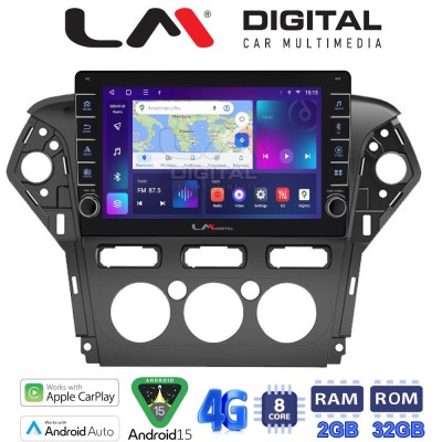 LM Digital - LM ZG8368C GPS Οθόνη OEM Multimedia Αυτοκινήτου για FORD MONDEO 2010 2013 (CarPlay/AndroidAuto/BT/GPS/WIFI/GPRS)