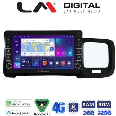 LM Digital - LM ZG8392 GPS Οθόνη OEM Multimedia Αυτοκινήτου για Volvo S60 2010 2018 (CarPlay/AndroidAuto/BT/GPS/WIFI/GPRS)