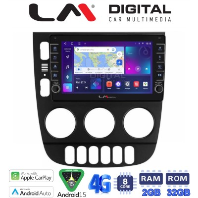 LM Digital - LM ZG8505 GPS Οθόνη OEM Multimedia Αυτοκινήτου για Mercedes ML 1998 2005 (CarPlay/AndroidAuto/BT/GPS/WIFI/GPRS)