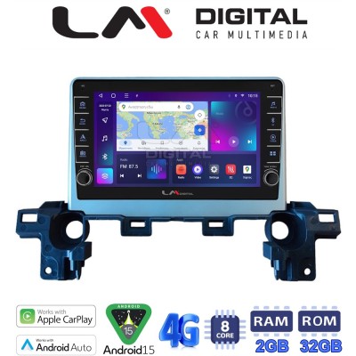 LM Digital - LM ZG8538 GPS Οθόνη OEM Multimedia Αυτοκινήτου για Mazda CX-5 2018 (CarPlay/AndroidAuto/BT/GPS/WIFI/GPRS)