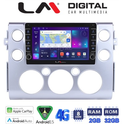 LM Digital - LM ZG8563 GPS Οθόνη OEM Multimedia Αυτοκινήτου για TOYOTA FJ CRUISER 2014 (CarPlay/AndroidAuto/BT/GPS/WIFI/GPRS)