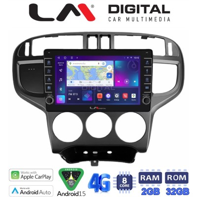 LM Digital - LM ZG8600 GPS Οθόνη OEM Multimedia Αυτοκινήτου για Hyundai Matrix 2001 2011 (CarPlay/AndroidAuto/BT/GPS/WIFI/GPRS)