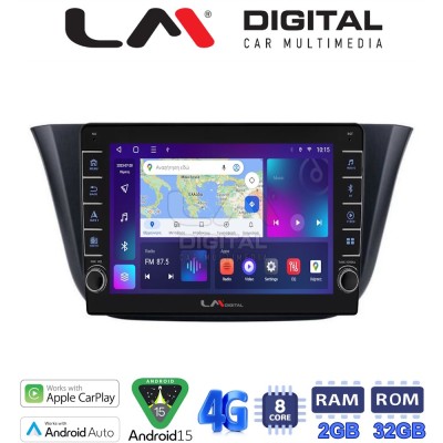 LM Digital - LM ZG8690 GPS Οθόνη OEM Multimedia Αυτοκινήτου για Iveco Daily 2014 (CarPlay/AndroidAuto/BT/GPS/WIFI/GPRS)