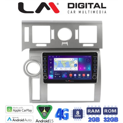 LM Digital - LM ZG8720 GPS Οθόνη OEM Multimedia Αυτοκινήτου για Hummer H2 2008 2009 (CarPlay/AndroidAuto/BT/GPS/WIFI/GPRS)