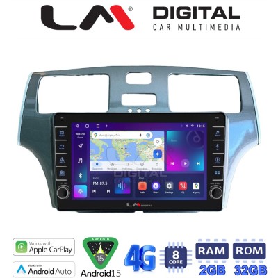 LM Digital - LM ZG8993 GPS Οθόνη OEM Multimedia Αυτοκινήτου για Lexus ES 2001 2007 (CarPlay/AndroidAuto/BT/GPS/WIFI/GPRS)