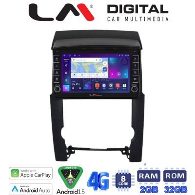 LM Digital - LM ZG8314 GPS Οθόνη OEM Multimedia Αυτοκινήτου για Kia Sorento 2009 2013 (CarPlay/AndroidAuto/BT/GPS/WIFI/GPRS)